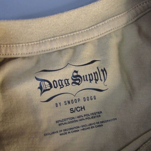 Dogg Supply by Snoop Dogg T-Shirt Men's Size S Oversized Small Graphic Tee - Picture 3 of 7